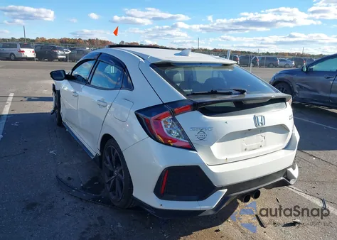 2017 Honda Civic Sport Touring from USA, damaged, VIN SHHFK7H93HU414823